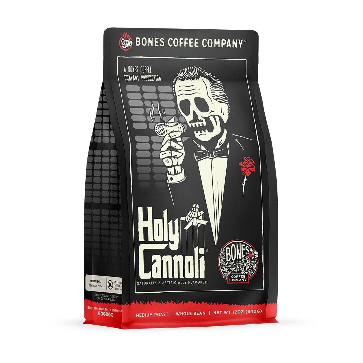 Bones Coffee Company - Holy Cannoli | 12oz: Ground