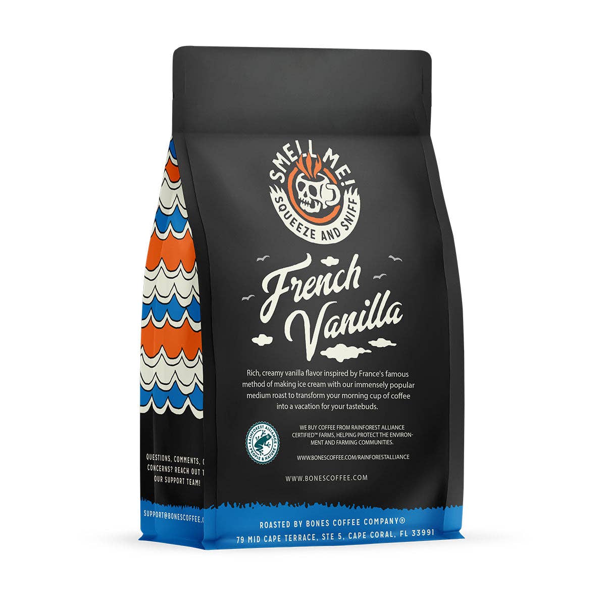 Bones Coffee Company - French Vanilla | 12oz: Ground