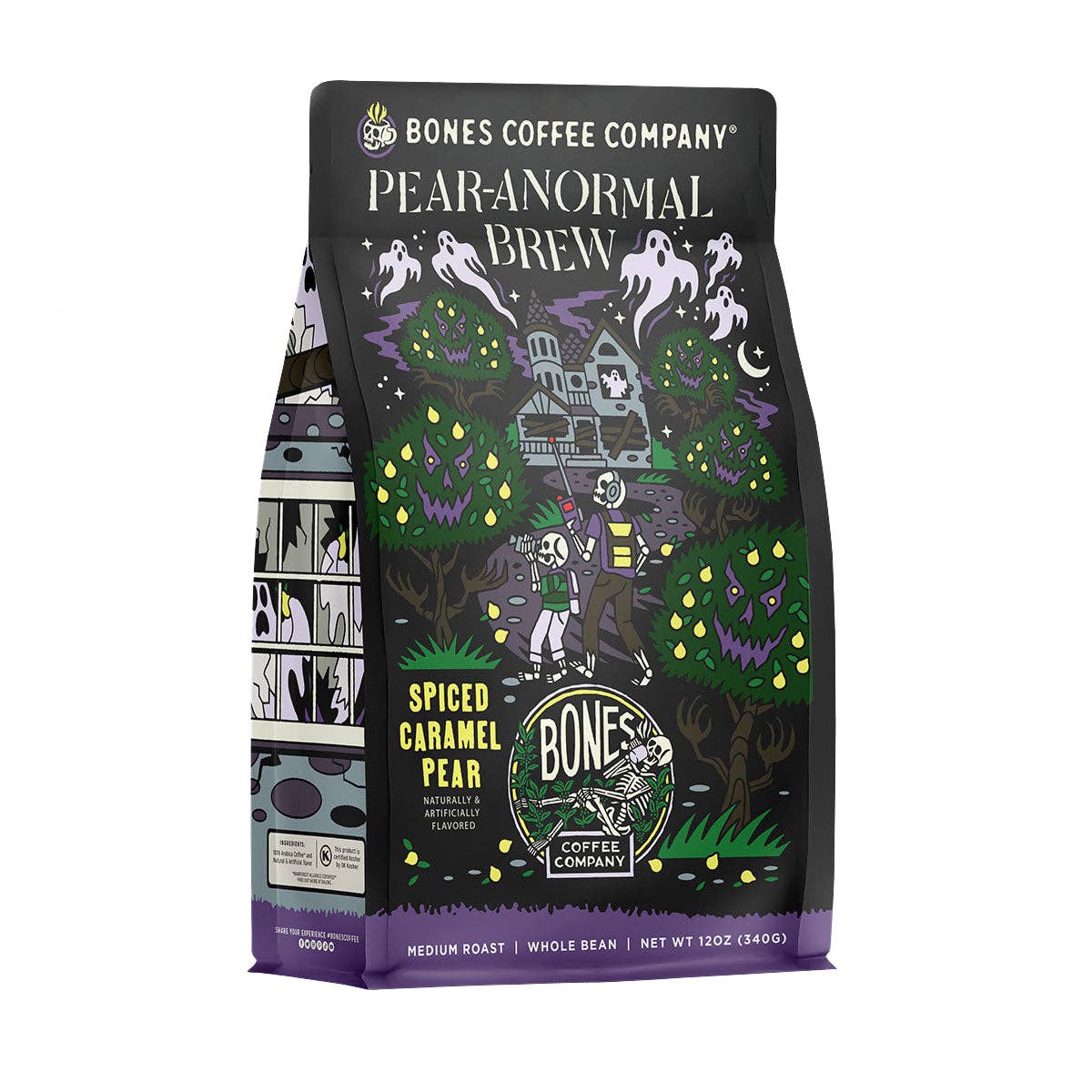 Bones Coffee Company - Pear-Anormal Brew | 12oz: Ground