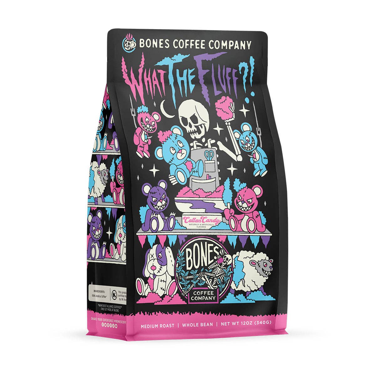Bones Coffee Company - What The Fluff?! | 12oz: Whole Bean
