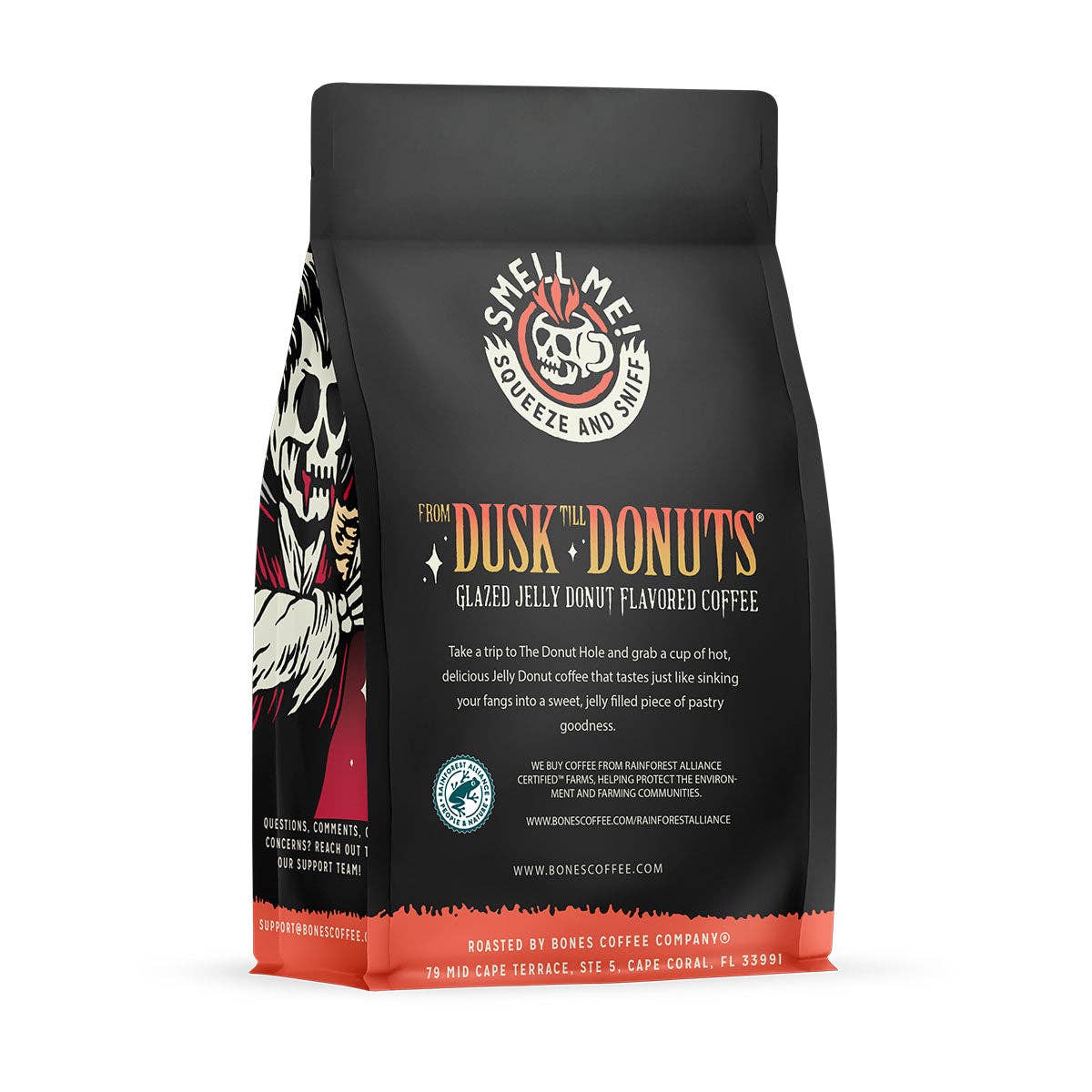 Bones Coffee Company - From Dusk Till Donuts | 12oz: Ground