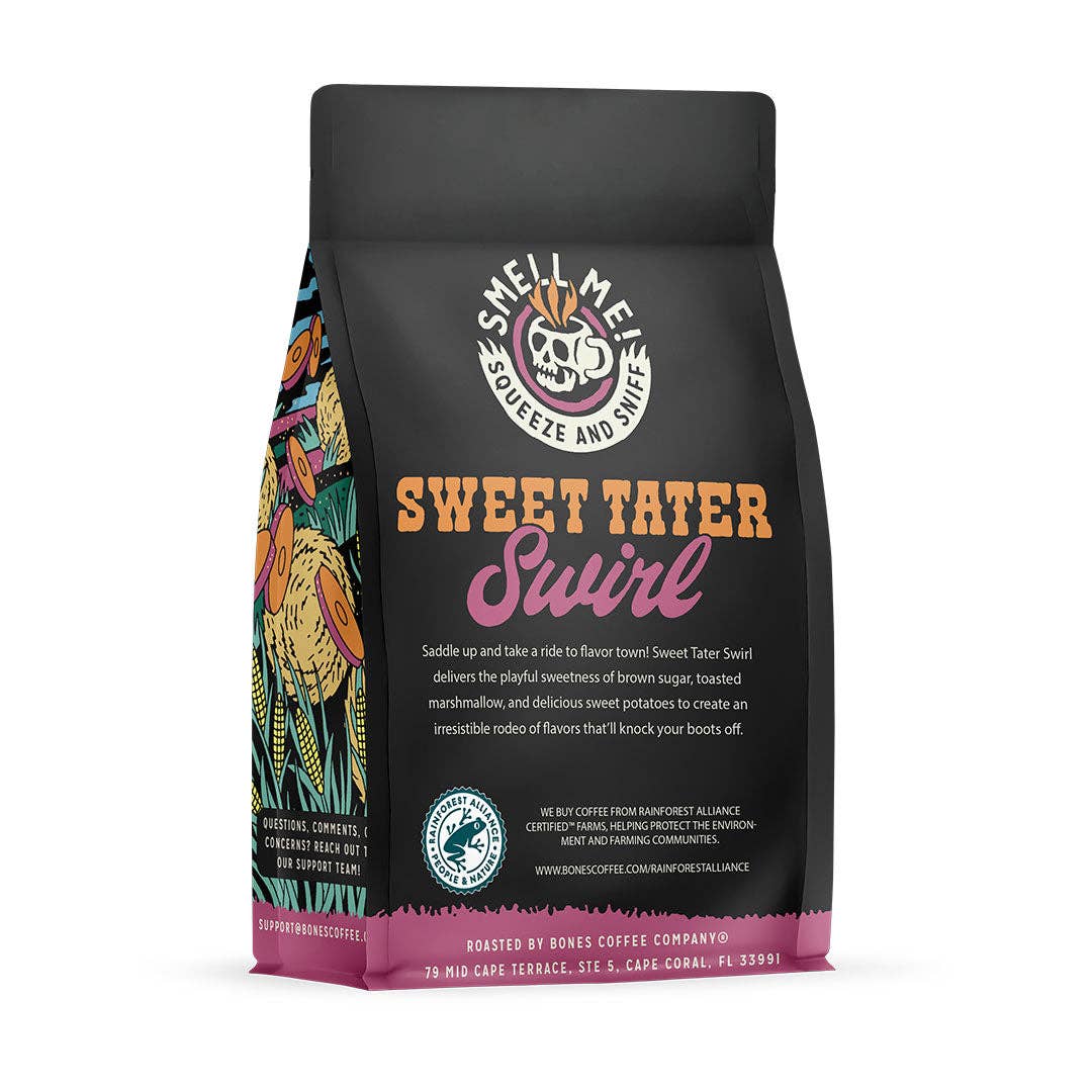 Bones Coffee Company - Sweet Tater Swirl | 12oz: Ground