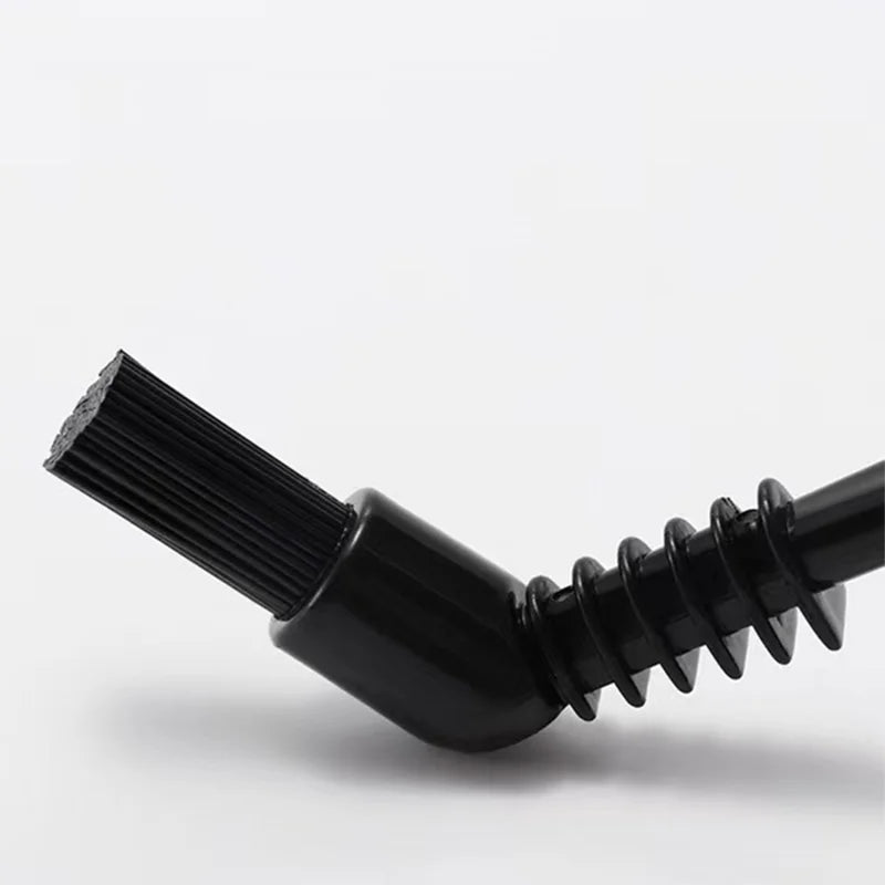 Coffee Machine Cleaning Brush Soft Hair Plastic Brush Grinder Cleaning Brush Bar Double Head Brewing Head Cleaning Brush head