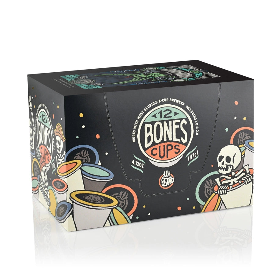Frankenbones Bones Cups - 12 Count box view