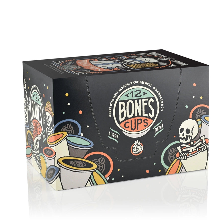 French Toast Bones Cups - 12 Count box view