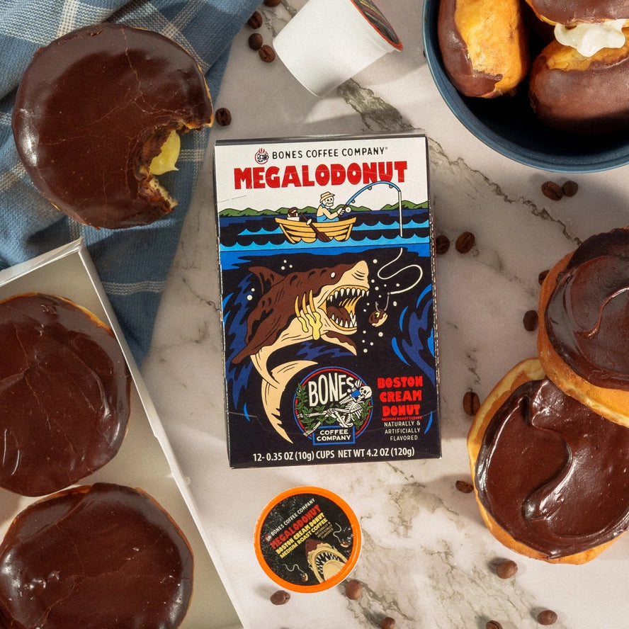 Megalodonut Bones Cups - 12 Count with flavors