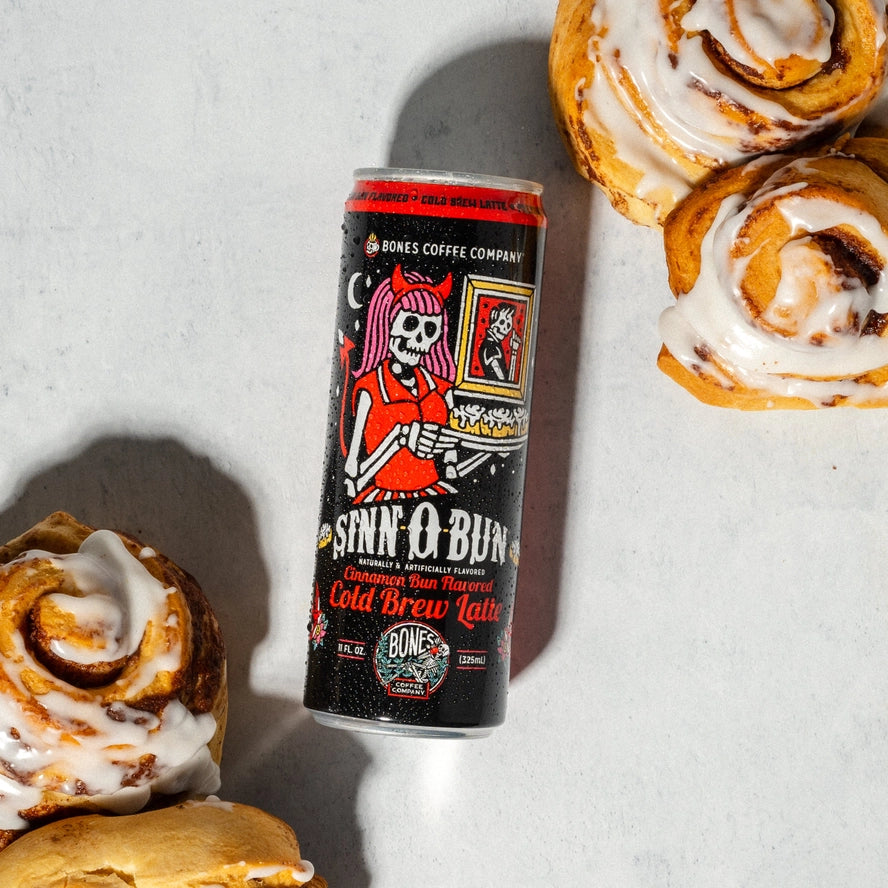 Sinn-O-Bun Cold Brew Latte 12-Pack with flavors