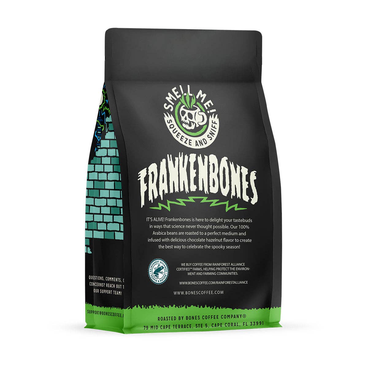 Bones Coffee Company - Frankenbones | 12oz: Whole Bean