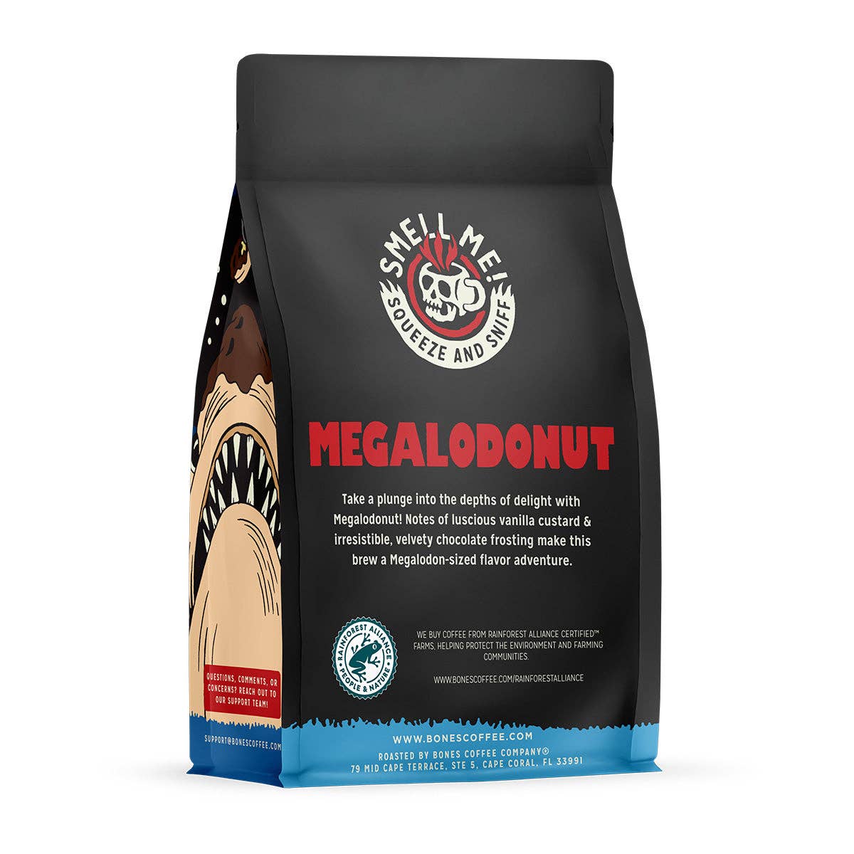 Bones Coffee Company - Megalodonut | 12oz: Whole Bean