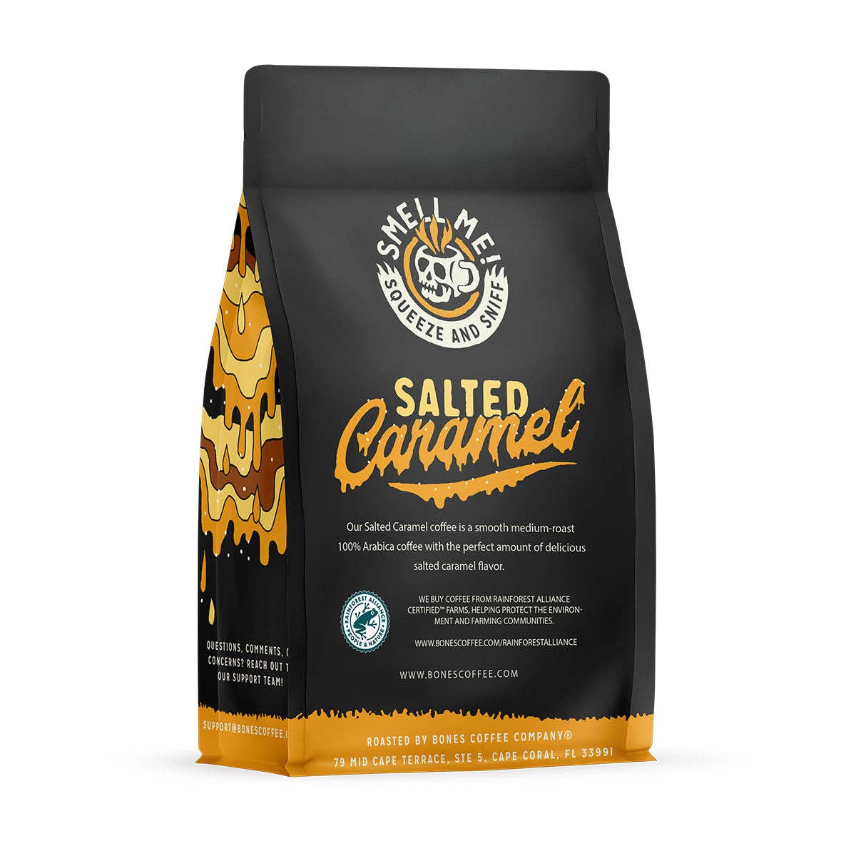 Bones Coffee Company - Salted Caramel | 12oz: Ground