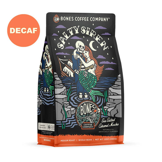 Bones Coffee Company - Decaf Salty Siren | 12oz: Ground