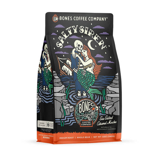 Bones Coffee Company - Salty Siren | 12oz: Whole Bean