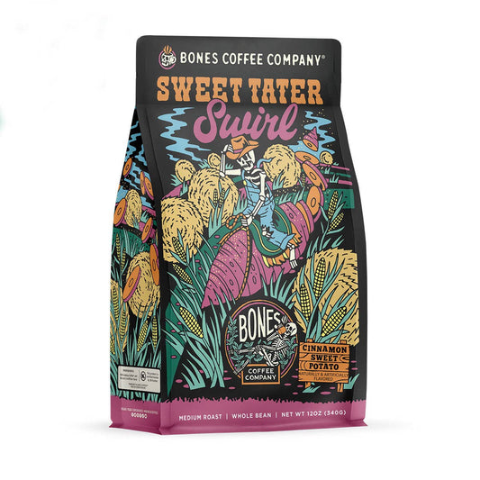 Bones Coffee Company - Sweet Tater Swirl | 12oz: Ground