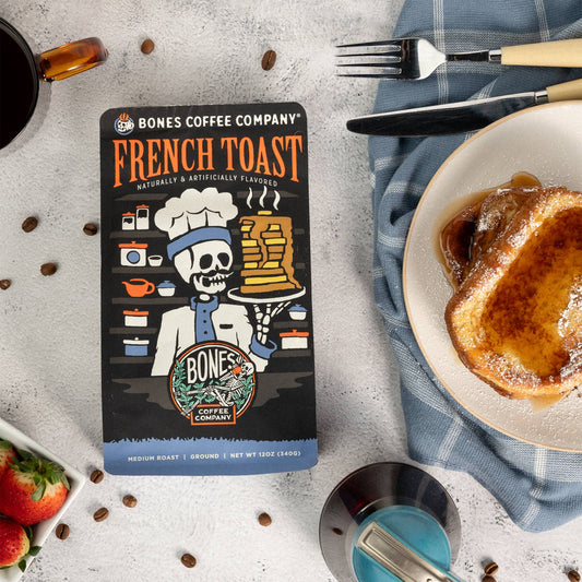Bones Coffee Company - French Toast | 12oz: Ground