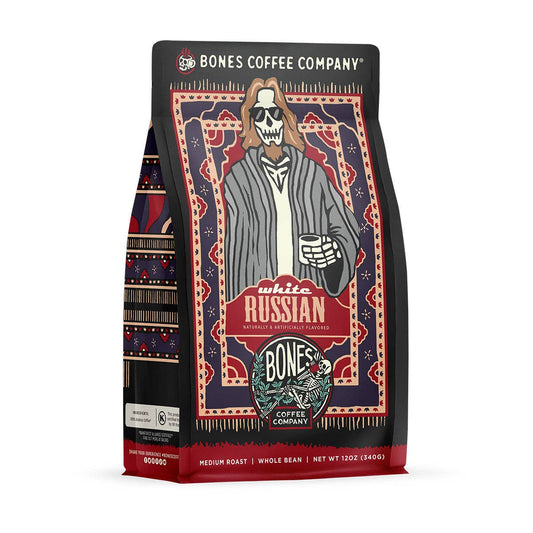 Bones Coffee Company - White Russian | 12oz: Ground