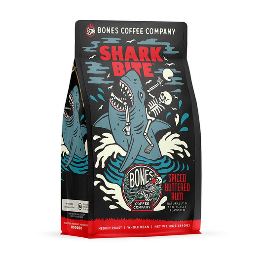 Bones Coffee Company - Shark Bite | 12oz: Ground