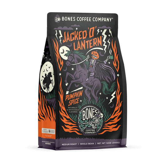 Bones Coffee Company - Jacked O Lantern | 12oz: Whole Bean