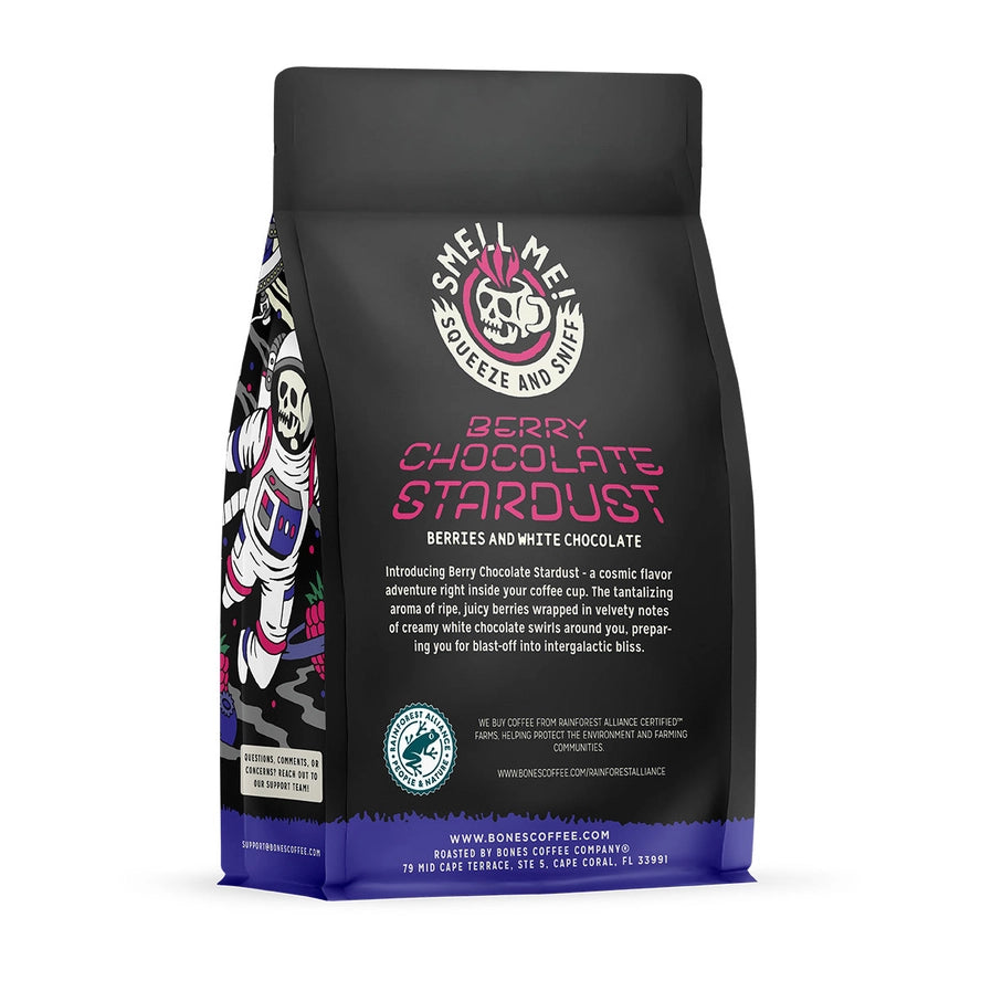 Berry Chocolate Stardust | 12oz back panel