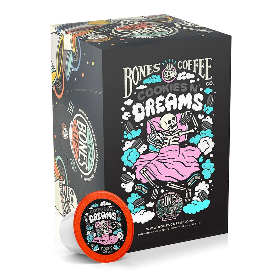 Bones Cookies N' Dreams Bones Cups - 12 Count