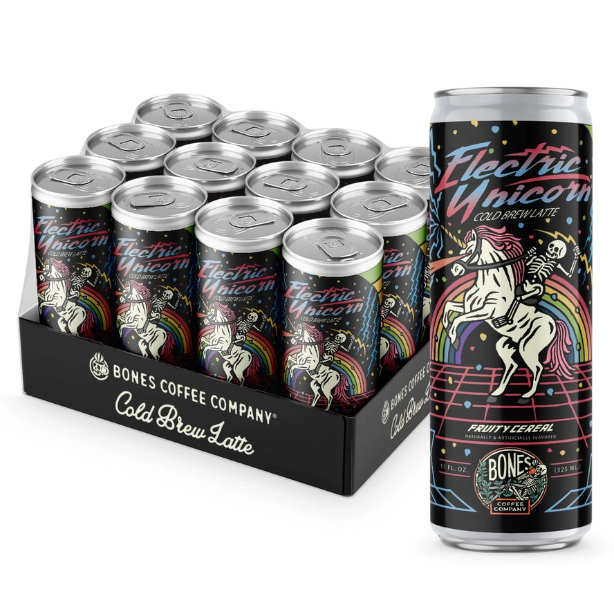 Electric Unicorn Cold Brew Latte 12-Pack