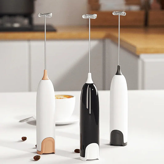  Mini Milk Frother Handheld Foam Maker For Lattes Whisk Coffee Cappuccino Frappe Matcha Hot Chocolate Egg Beater Drink Mixer