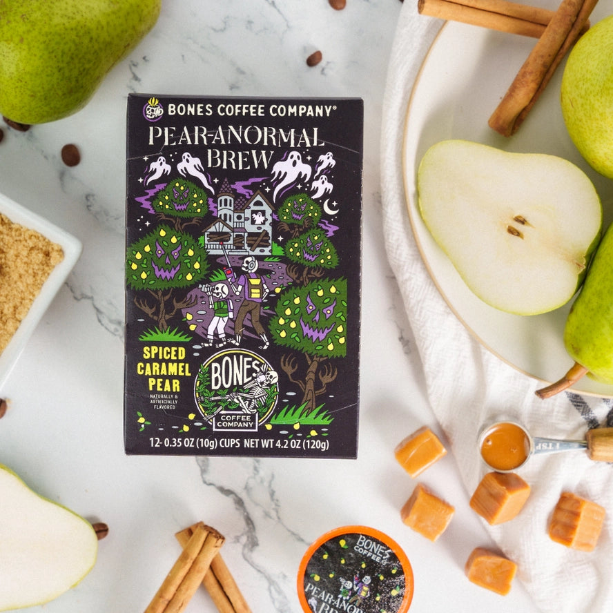 Pear-Anormal Brew Bones Cups - 12 Count with flavors