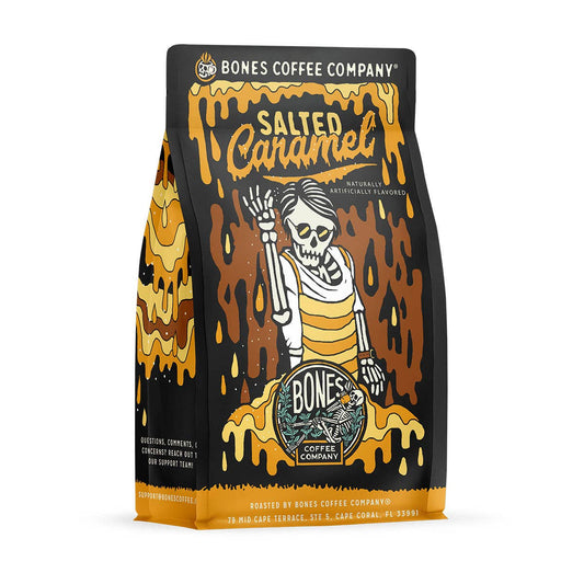Bones Coffee Company - Salted Caramel | 12oz: Ground