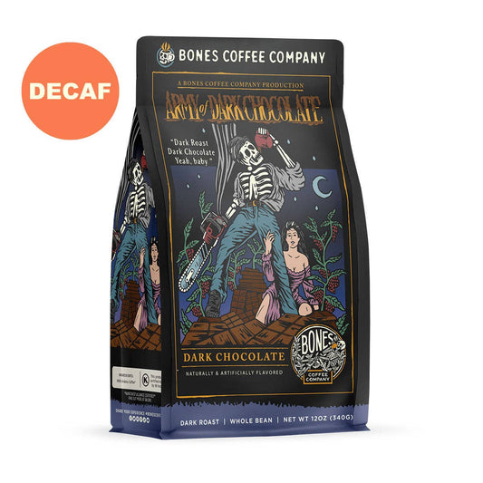 Bones Coffee Company - Decaf Army of Dark Chocolate | 12oz: Ground